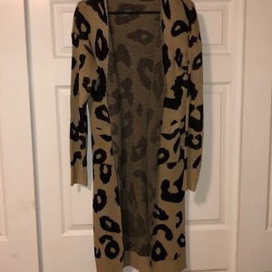 Leopard cardigan